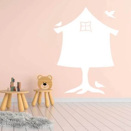 Tablica suchościeralna domek baby jagi 284