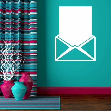 Tablica suchościeralna list w kopercie 345