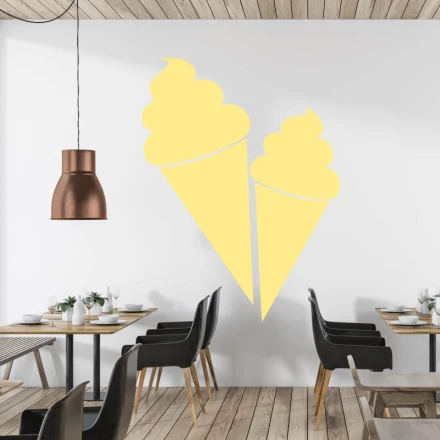 Tablica suchościeralna lody 334