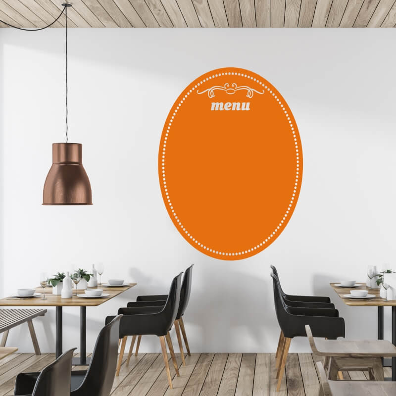 Tablica suchościeralna menu 275