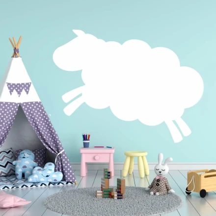 Tablica suchościeralna owieczka 348