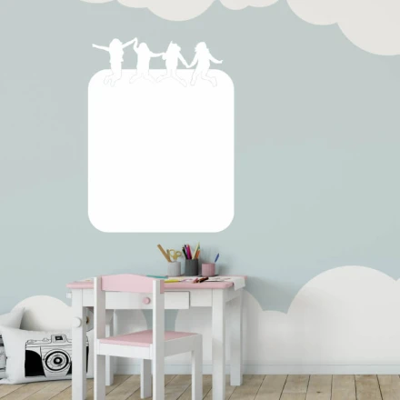 Tablica suchościeralna skaczące postacie 314