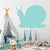 Tablica suchościeralna ślimak 298 - Aranżacja w pokoju dziecięcym. Ściany w jasnych kolorach, w tle namiot i zabawki