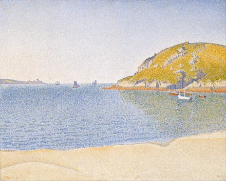 Reprodukcja Port of Saint-Cast, Paul Signac