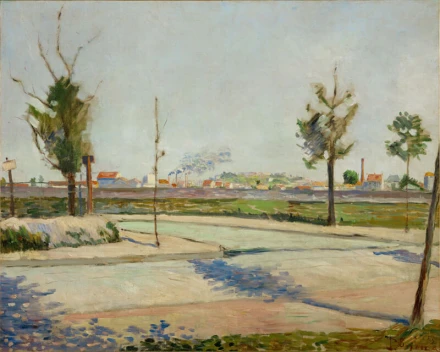 Reprodukcja Road to Gennevilliers, Paul Signac