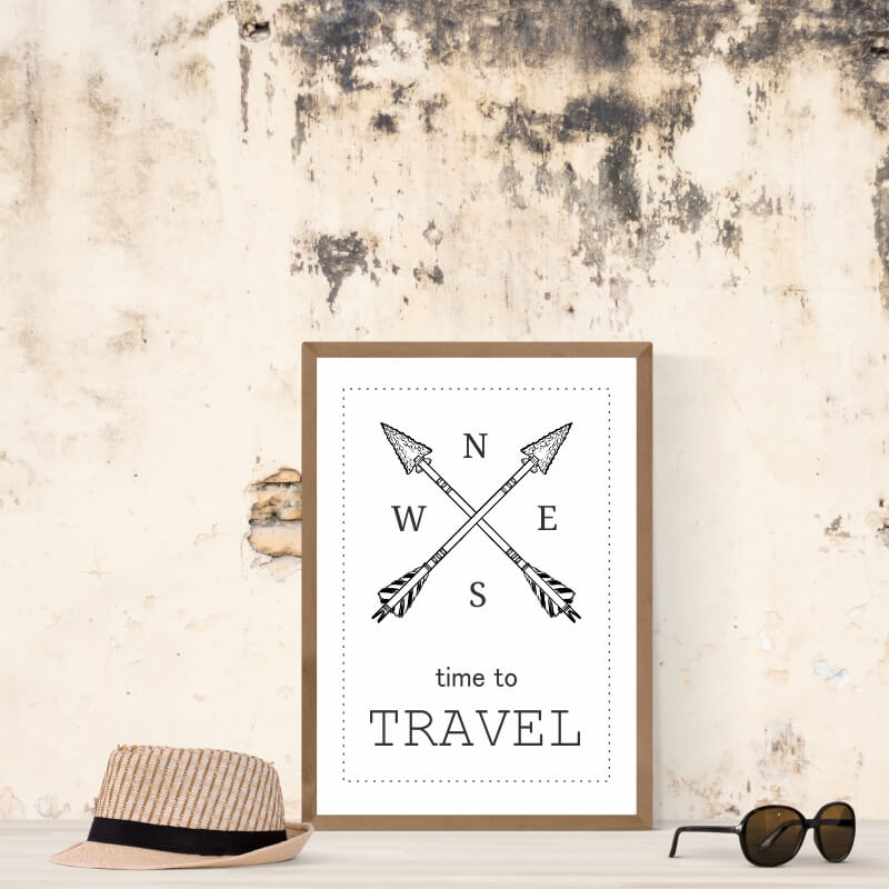 Plakat Time to travel 013