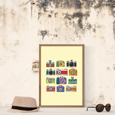 Plakat aparaty fotograficzne 081