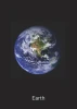 Plakat Earth 063 - Wzór graficzny. Przedstawia kulę ziemską z widocznymi kontynentami i oceanami