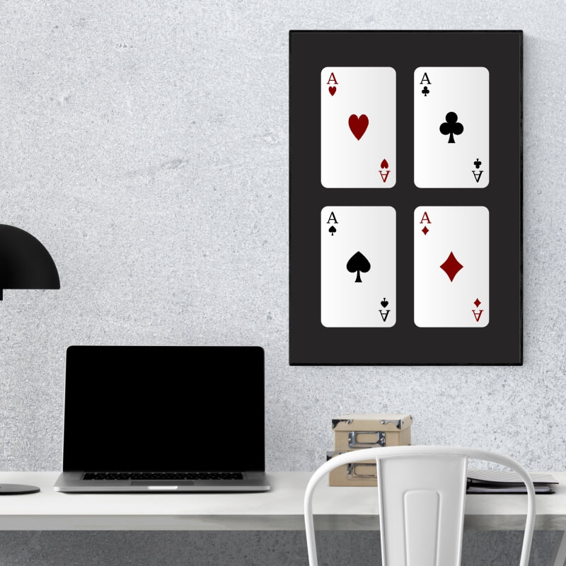 Plakat karty 080