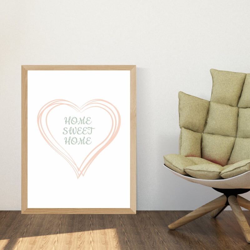 Plakat Home sweet home 131