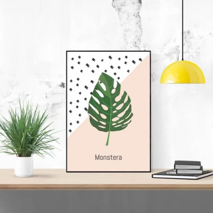 Plakat Monstera 115