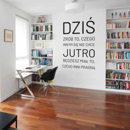 Szablon malarski Dziś - jutro 2512