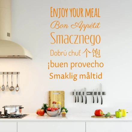 Szablon malarski Smacznego 2517