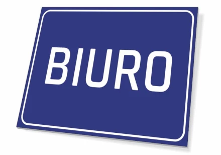 Tabliczka Biuro