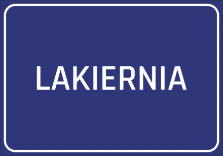 Naklejka Lakiernia