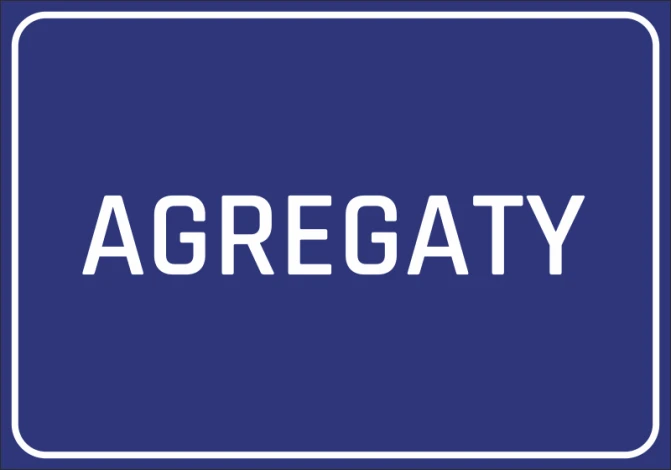 Naklejka Agregaty