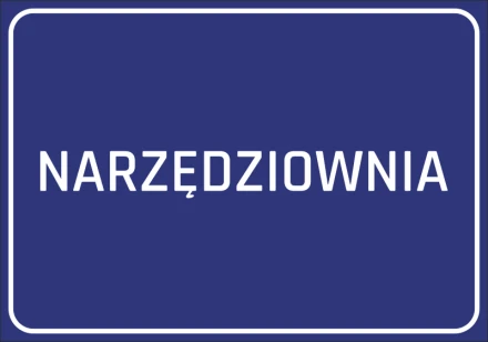 Naklejka Narzędziownia