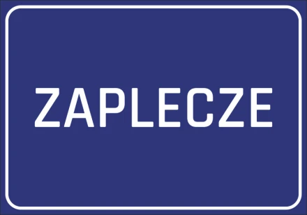 Naklejka Zaplecze