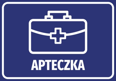 Naklejka Apteczka