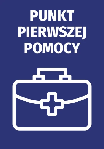 Naklejka Punkt pierwszej pomocy N517