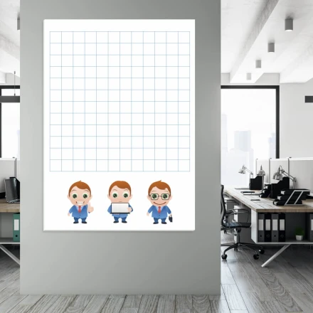 Tablica suchościeralna notatnik 027