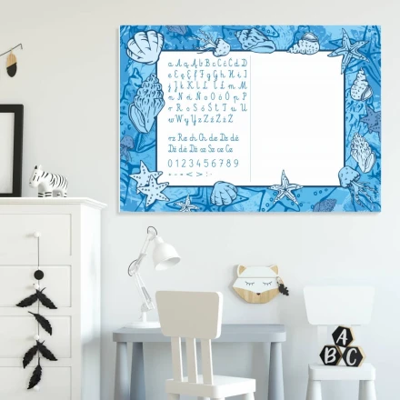 Nauka pisania tablica suchościeralna magnetyczna 007