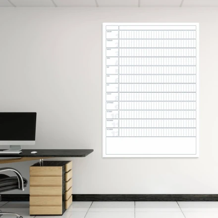 Tablica magnetyczna kalendarz suchościeralny wersja angielska 279