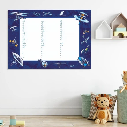 Tablica suchościeralna EDU nauka pisania 016