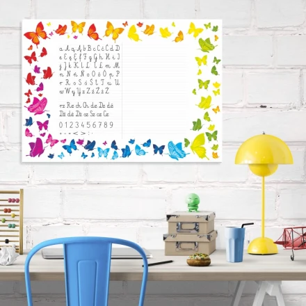 Tablica suchościeralna EDU nauka pisania 039