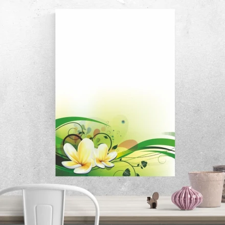 Tablica suchościeralna 01X 091 kwiatek