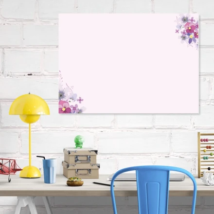 Tablica suchościeralna 01X 054 kwiaty