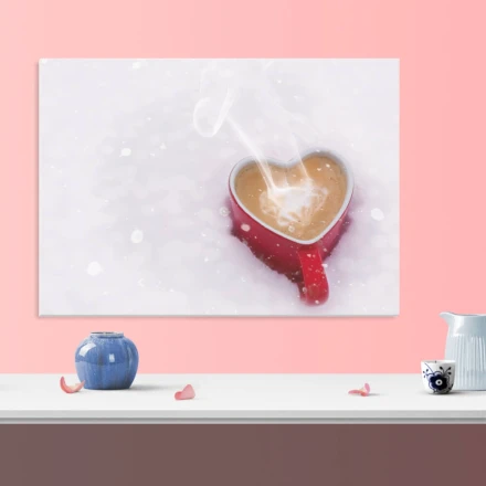 Tablica suchościeralna 203 serce