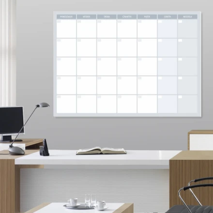 Tablica suchościeralna planer tygodniowy 513