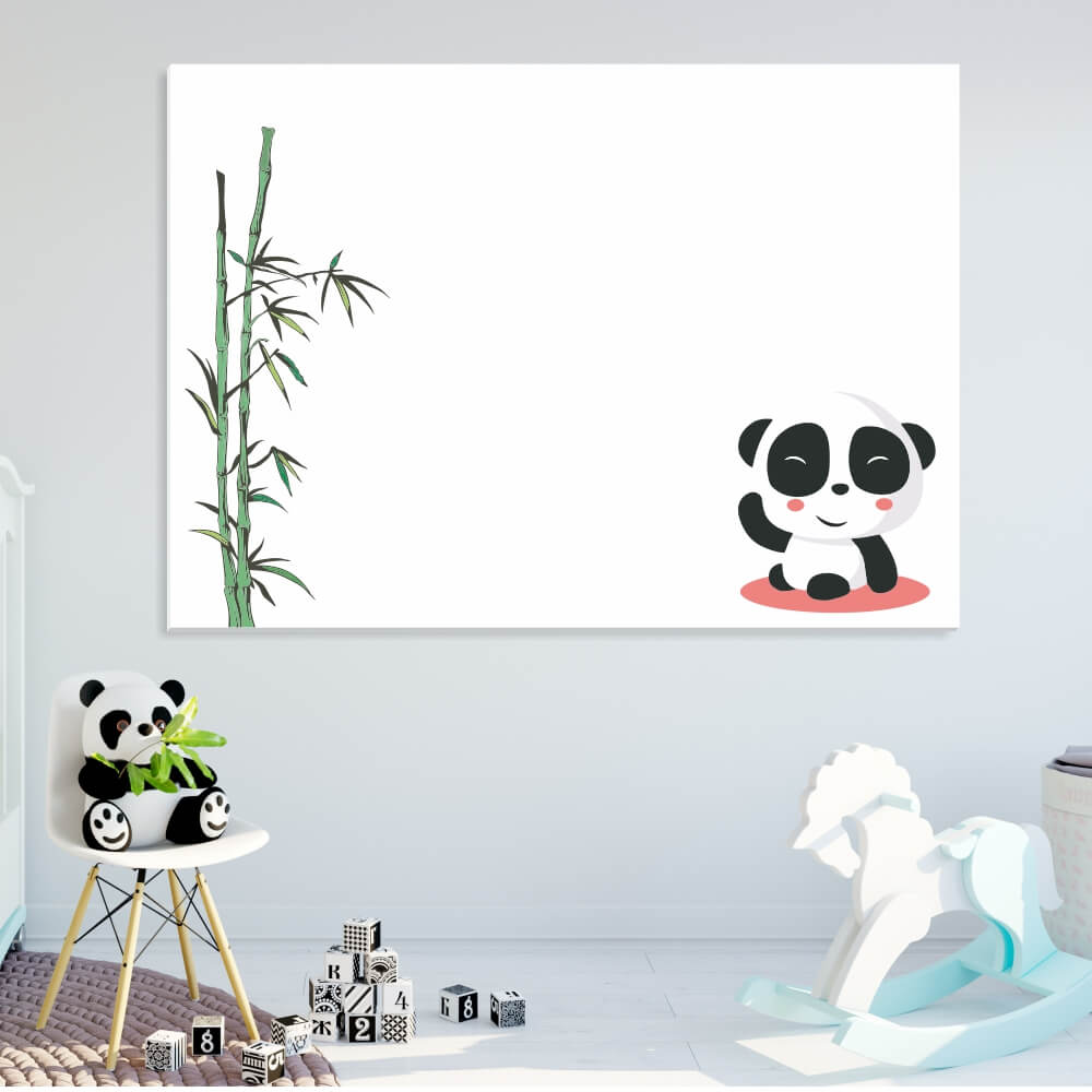Tablica dla dzieci suchościeralna miś panda 315