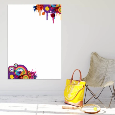 Tablica suchościeralna abstrakcja 551