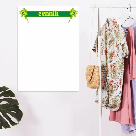 Tablica suchościeralna 036 cennik