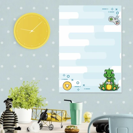 Tablica suchościeralna dla dzieci dinozaur 567