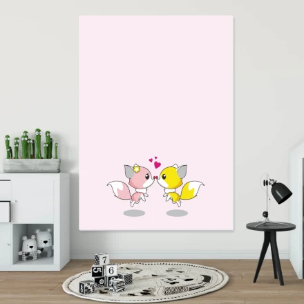 Tablica suchościeralna dla dzieci liski 324