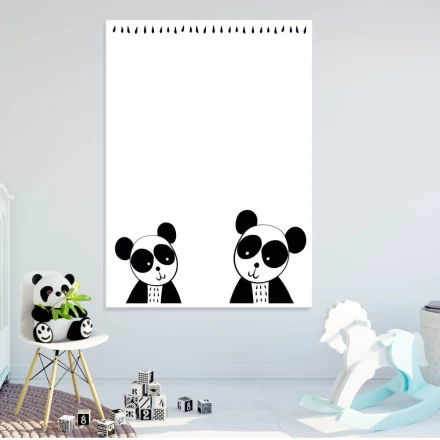 Tablica suchościeralna dla dzieci misie 435