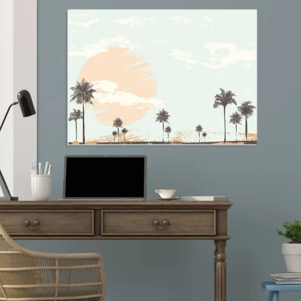 Palmy tablica suchościeralna magnetyczna 088