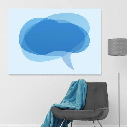 Tablica magnetyczna suchościeralna dymek 107