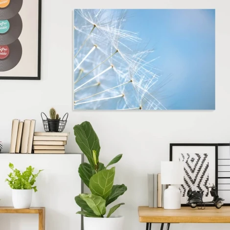 Tablica suchościeralna magnetyczna dmuchawiec 01X 072 - Aranżacja w nowoczesnym biurze. Ściany w jasnym kolorze