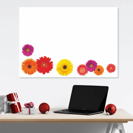 Tablica suchościeralna magnetyczna gerbery 01X 074