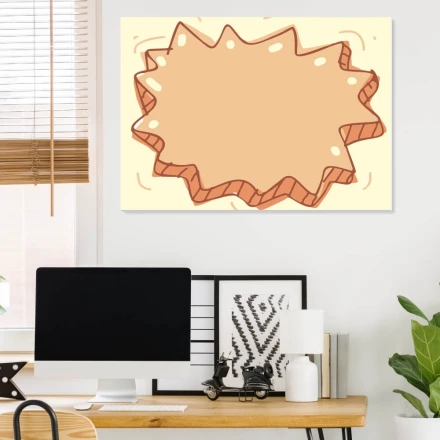 Tablica magnetyczna suchościeralna dymek 449