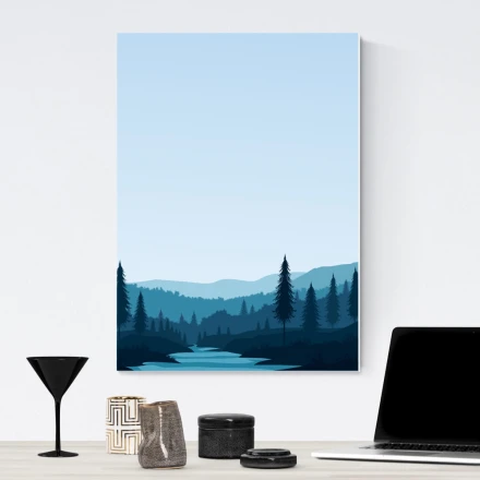 Tablica magnetyczna suchościeralna rzeka 548