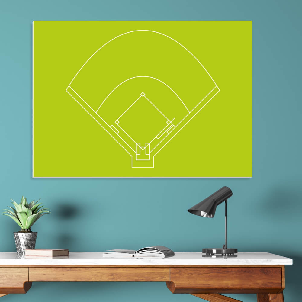 Tablica suchościeralna trenerska taktyczna 182 baseball