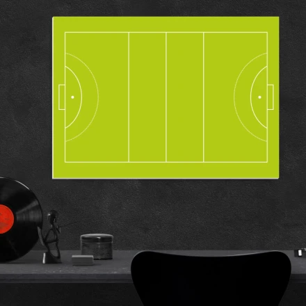 Tablica trenerska taktyczna 185 suchościeralna hokej na trawie