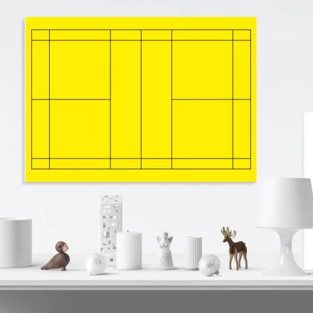 Tablica trenerska taktyczna suchościeralna 181 badmington