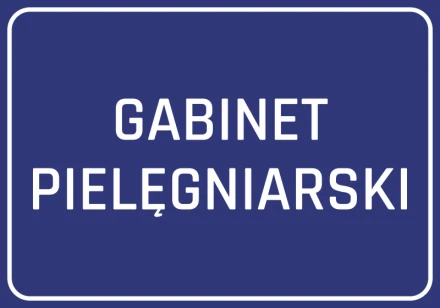 Naklejka Gabinet pielęgniarski