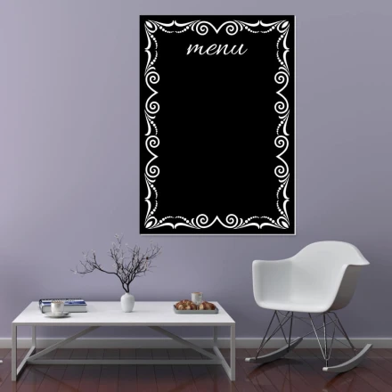 Tablica kredowa z nadrukiem Menu 087